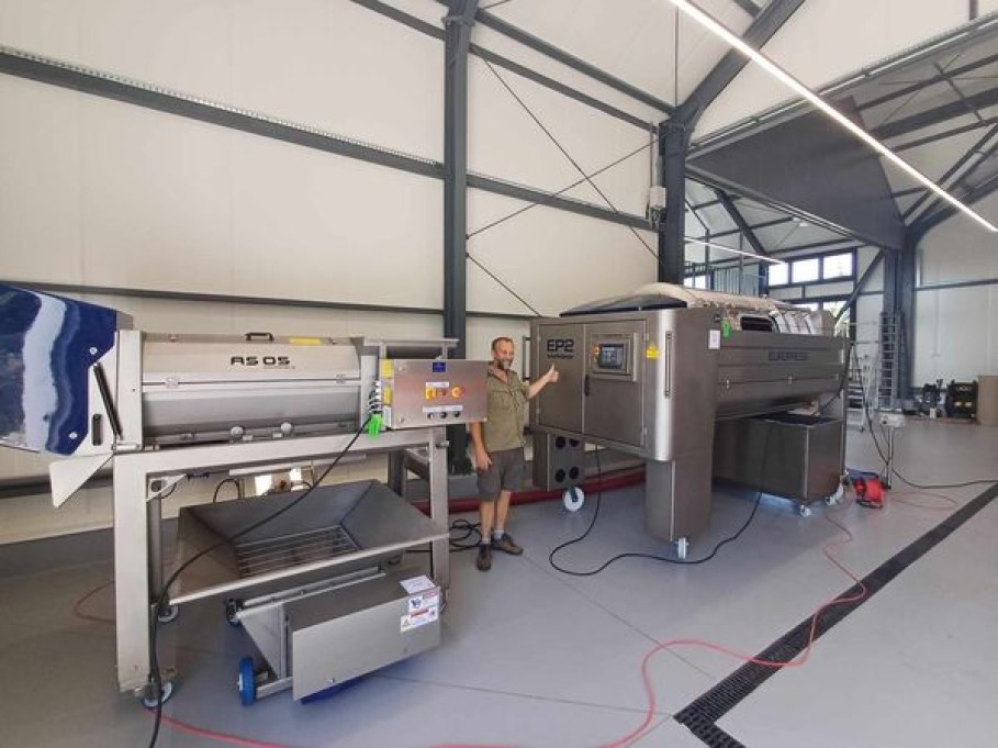 Uruchomienie prasy EP2-27 i szypułkarki AS5 w okolicach Sanoka Uruchomienie prasy EP2-27 i szypułkarki AS5 w okolicach Sanoka