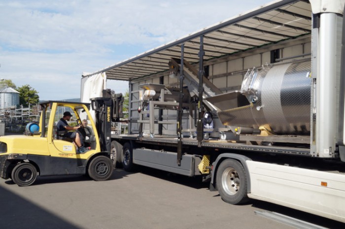 Wyposażenie winnicy k. Nałęczowa Wyposażenie winnicy k. Nałęczowa