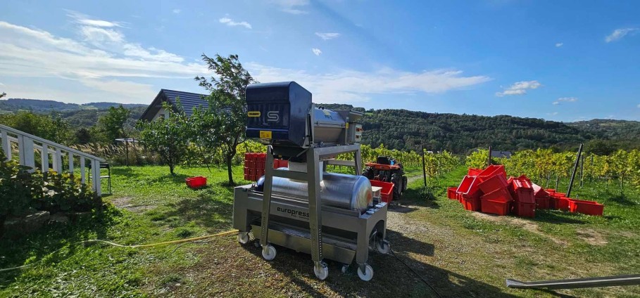 Próbne tłoczenie w Lanckoronie Próbne tłoczenie w Lanckoronie