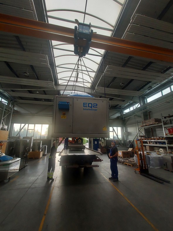 Dostawa prasa EQ2-20 w okolice Kazimierza Dolnego Dostawa prasa EQ2-20 w okolice Kazimierza Dolnego